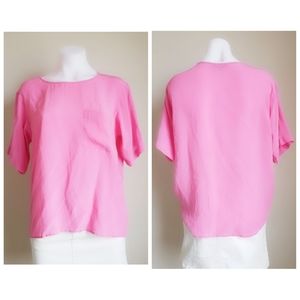 Uniqlo pink shirt